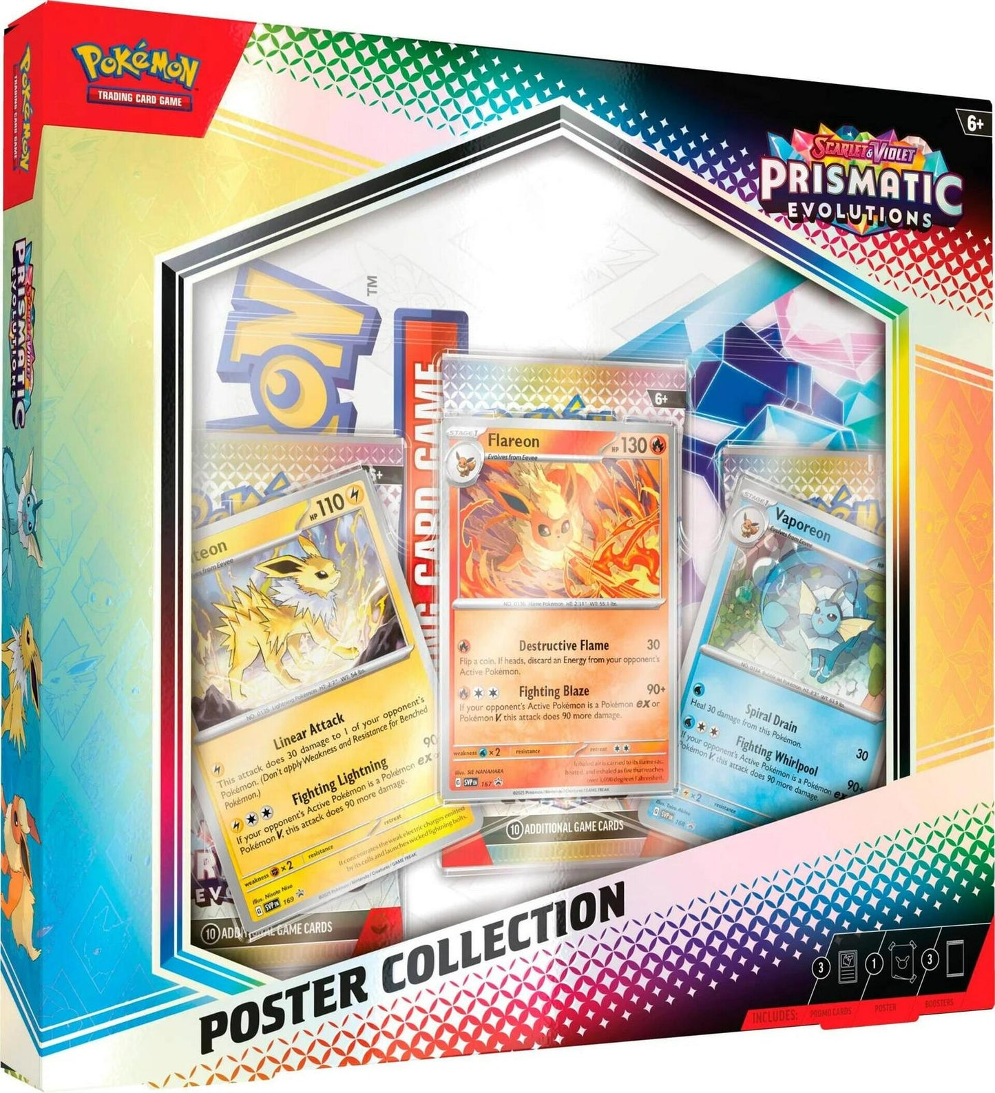Pokemon Scarlet & Violet: Prismatic Evolutions Poster Collection