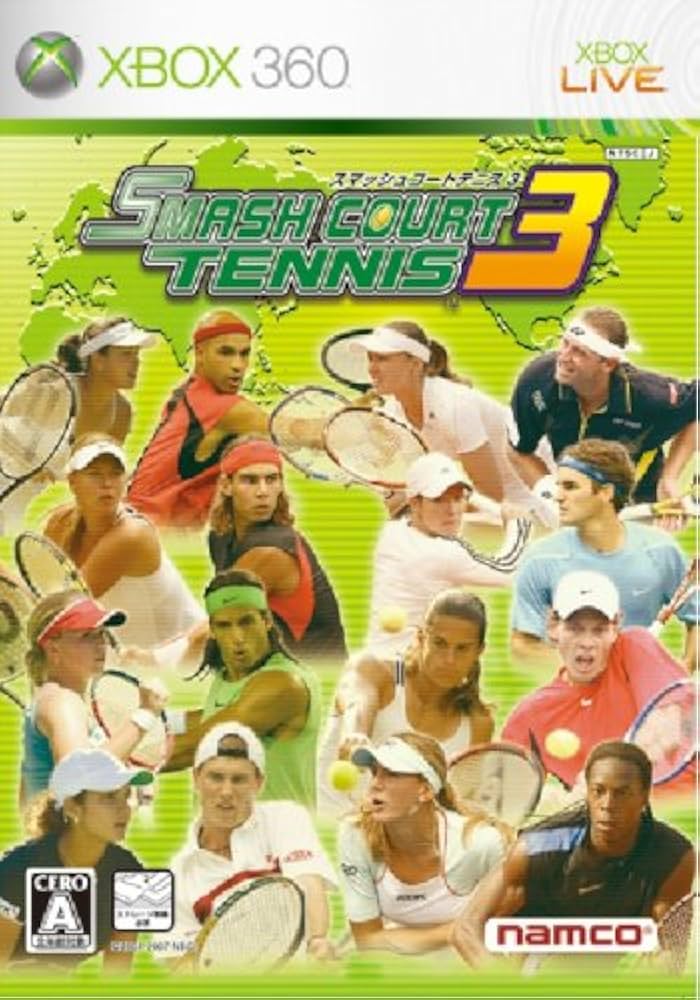 Smash Court Tennis - Xbox 360 - Complete with Manual