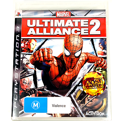 Ultimate Alliance 2 - PS3 - Complete with Manual