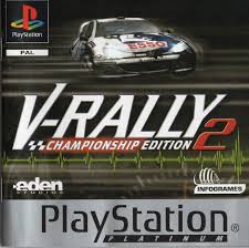 V-Rally 2: Championship Edition - PS1 - Complete with Manual