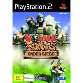 Worms Forts: Under Siege - PS2 - Complete with Manual