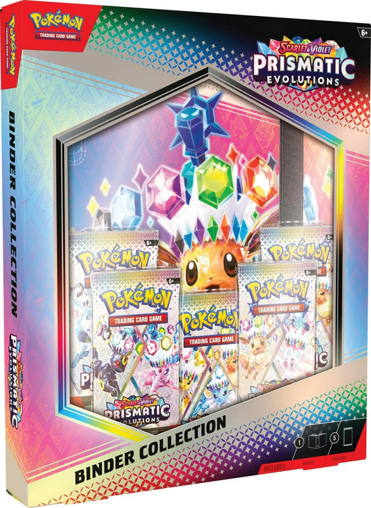 Pokemon Scarlet & Violet: prismatic evolutions binder collection