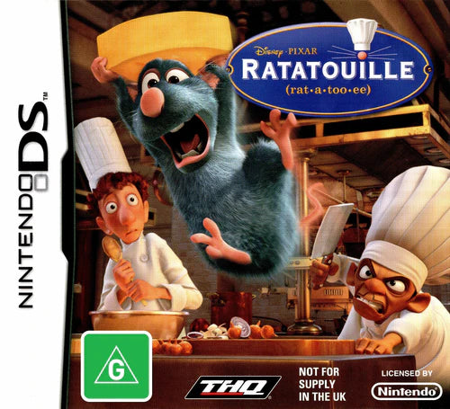 Ratatouille nintendo ds clearance game