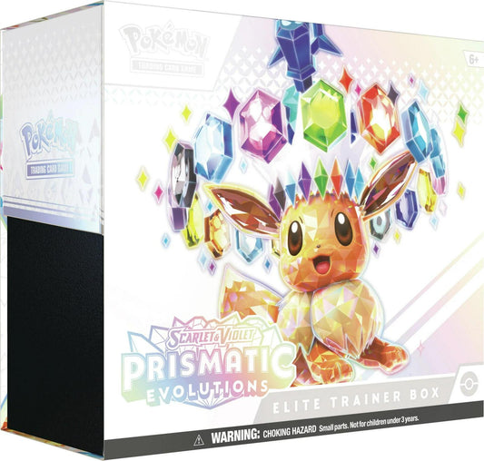 Pokémon TCG Scarlet & Violet: Prismatic Evolutions Elite Trainer Box