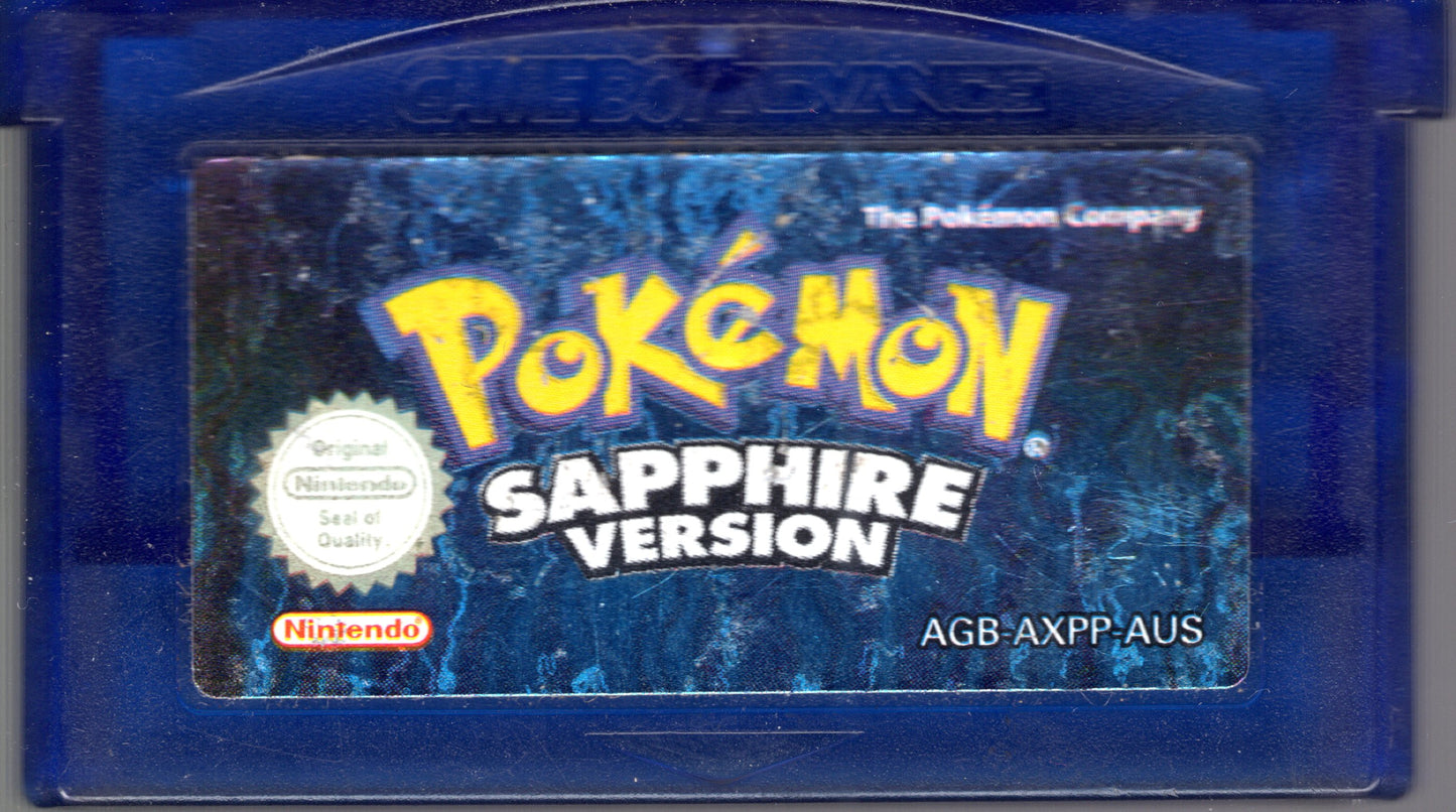 Pokemon Sapphire - Gameboy Advance - Cartridge Only
