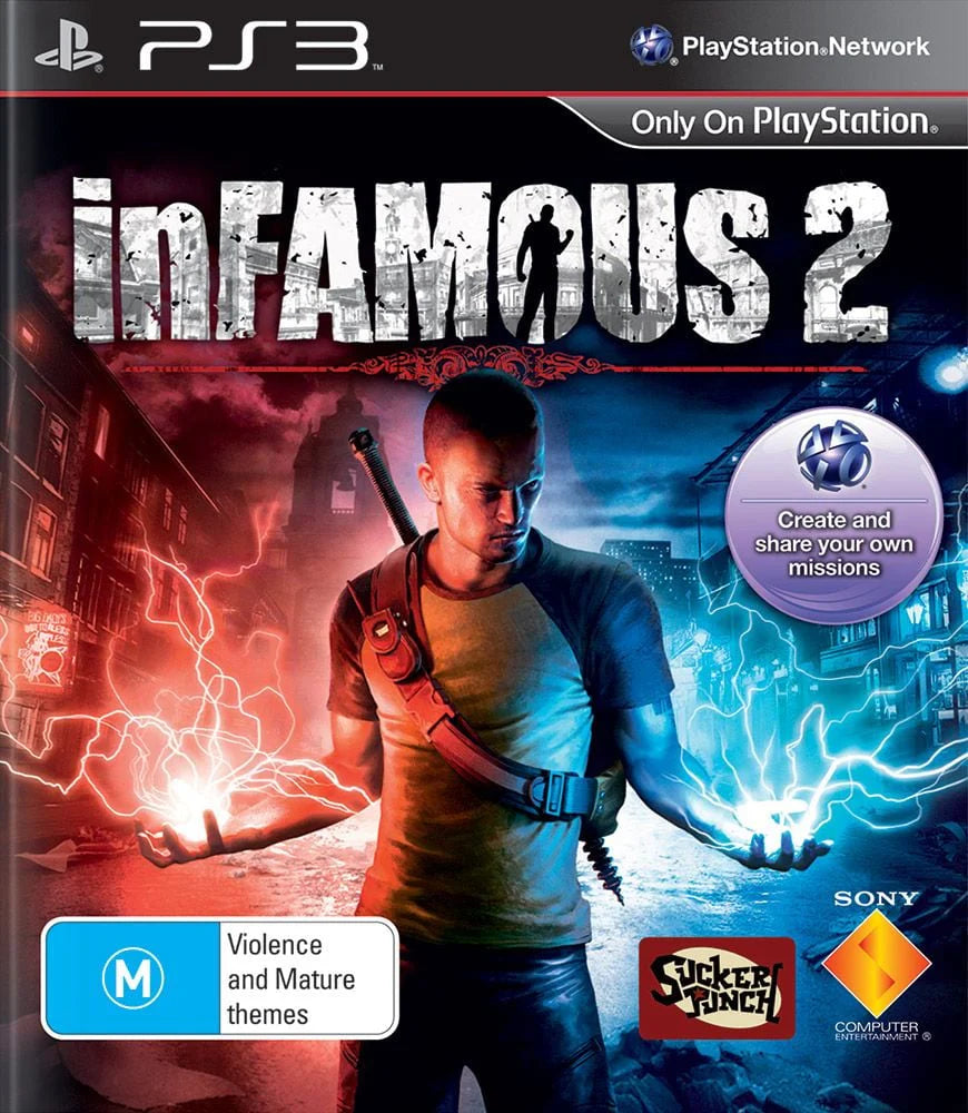inFAMOUS 2 - PS3 - Complete with Manual