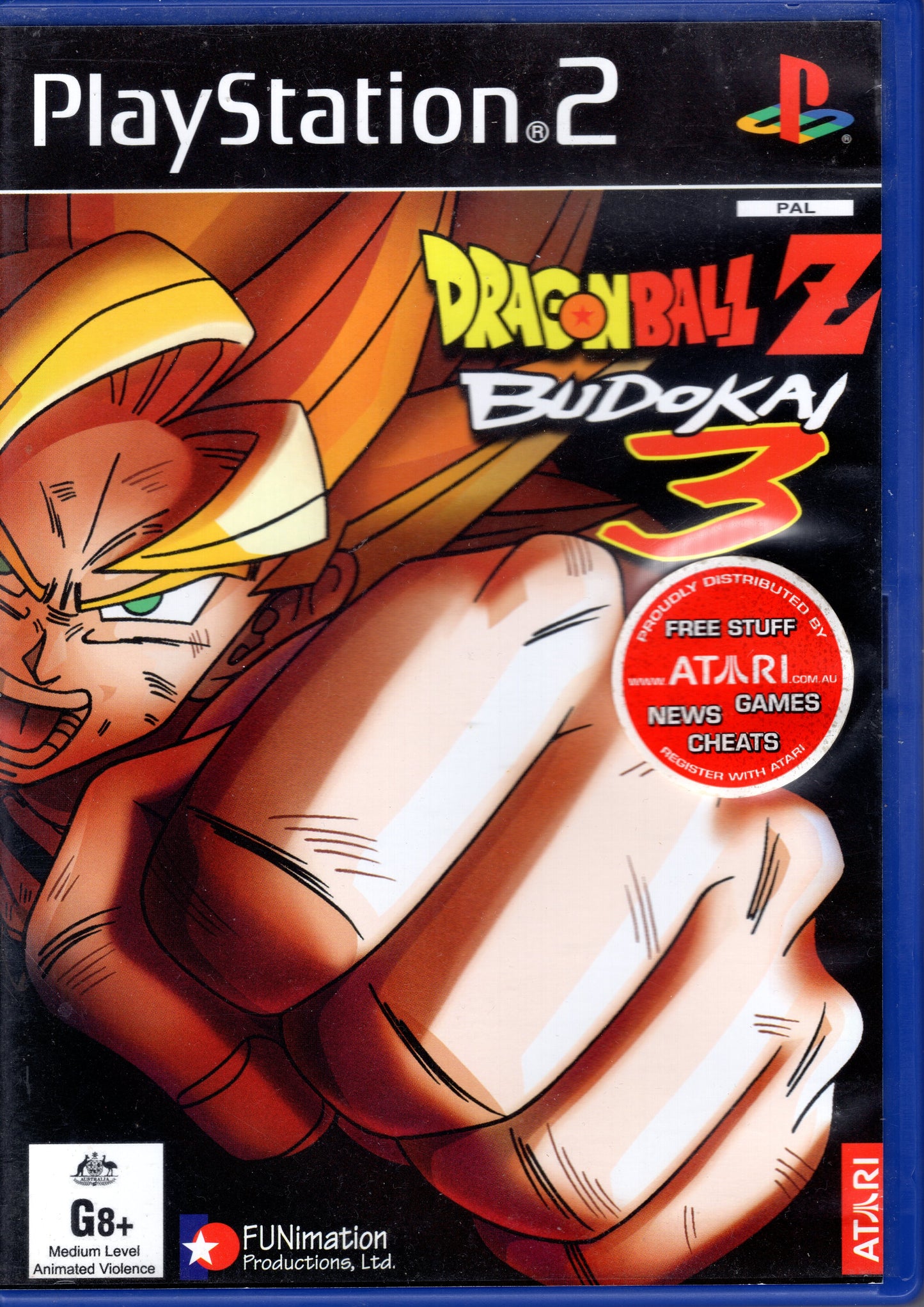 Dragon Ball Z Budokai 3 - PlayStation 2 - Complete With Manual