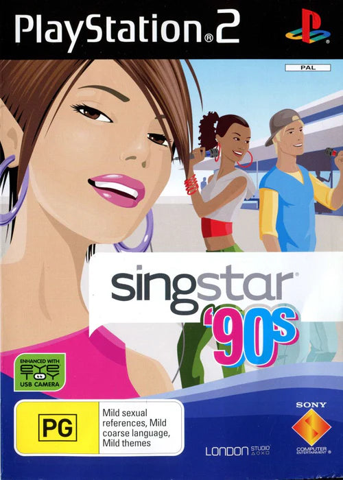 SingStar '90s - PS2 - Complete With Manual
