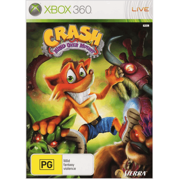 Crash - Mind Over Mutant - Xbox 360 - Complete with Manual