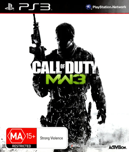 Call of Duty: Modern Warfare 3 - PS3 - Complete with Manual