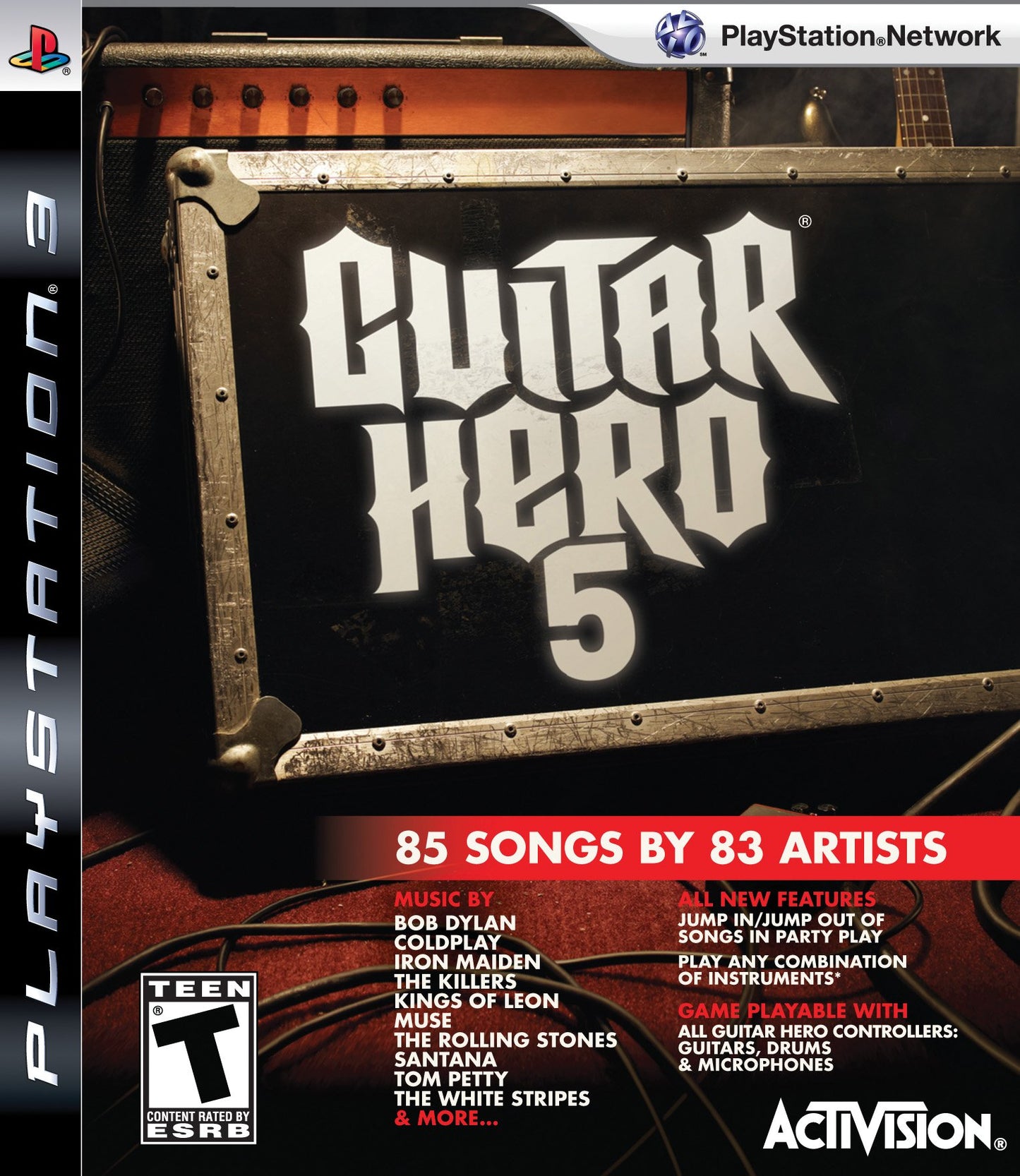 Guitar Hero 5 -PS3 - Complete with Manual