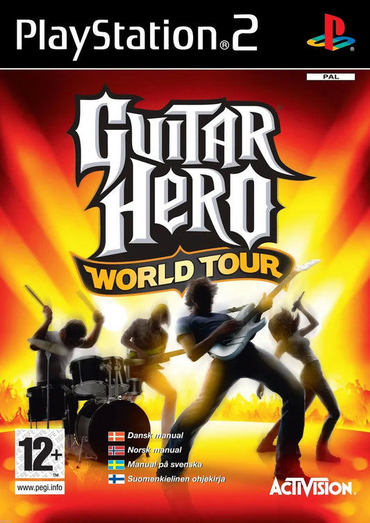 Guitar Hero: World Tour - PS2 - Complete with Manual