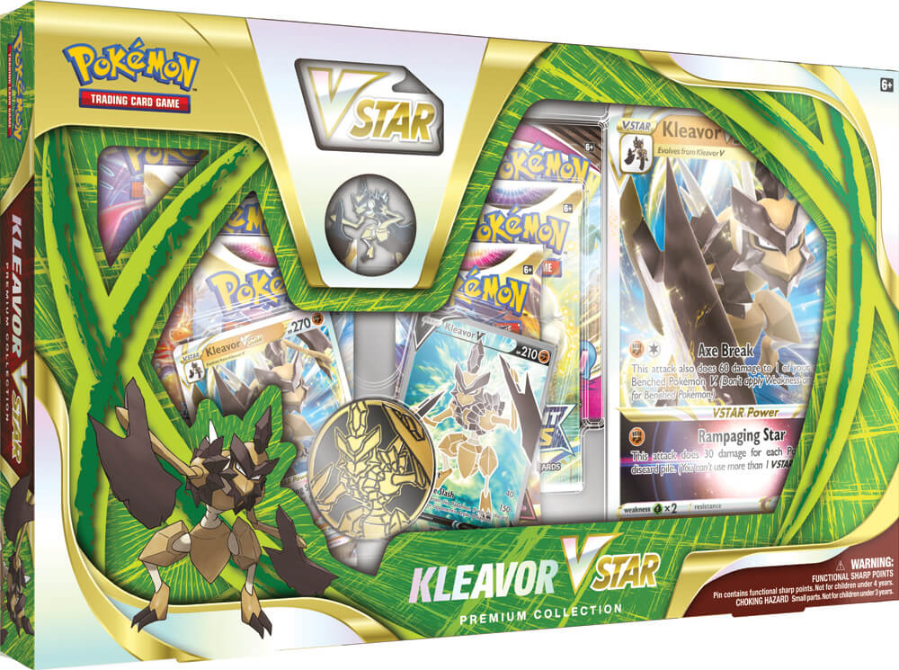 Pokemon - TCG - Kleavor VSTAR Premium Collection