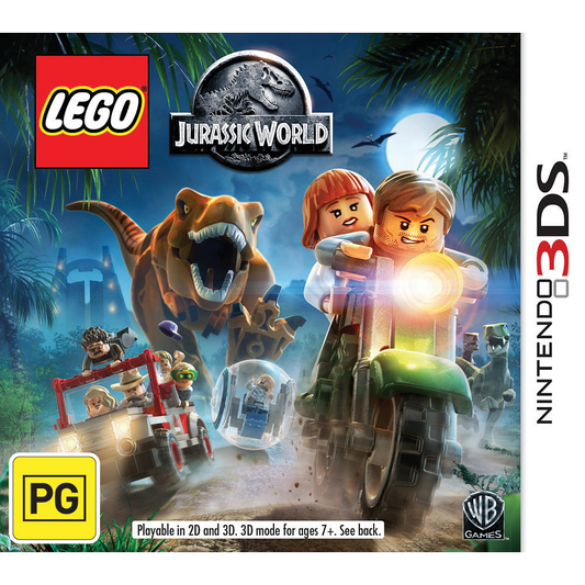 Lego: Jurassic World - Nintendo 3DS - Complete with Manual