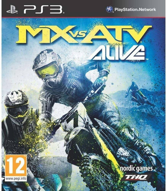 MX vs ATV Alive - PS3 - Complete with Manual