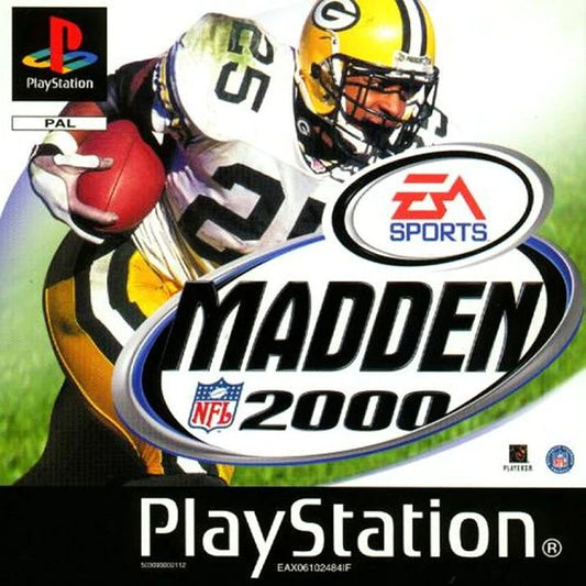 Madden NFL 2000 - PS1 - Complete with Manual