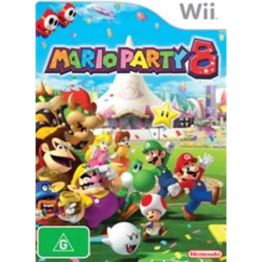Mario Party 8 - Wii - Complete with Manual