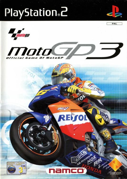 MotoGP3 - PS2 - Complete with Manual