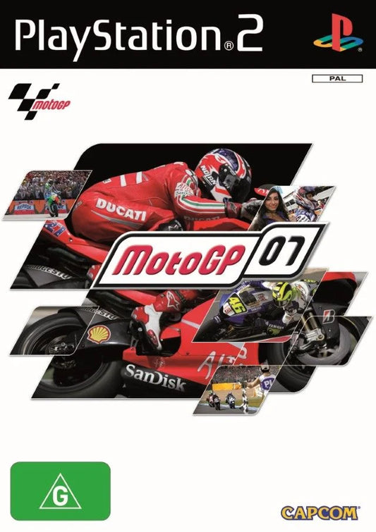 MotoGP 07 - PS2 - Complete with Manual