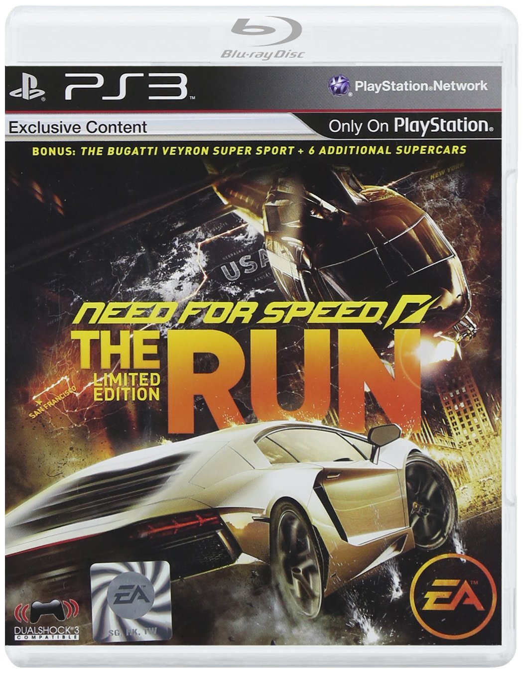 Need for Speed: The Run - Limited Edition - PS3 - Complete with Manual