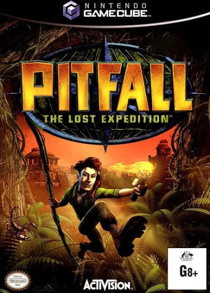 Pitfall: The Lost Expedition - Nintendo Game Cube - Complete with Manual