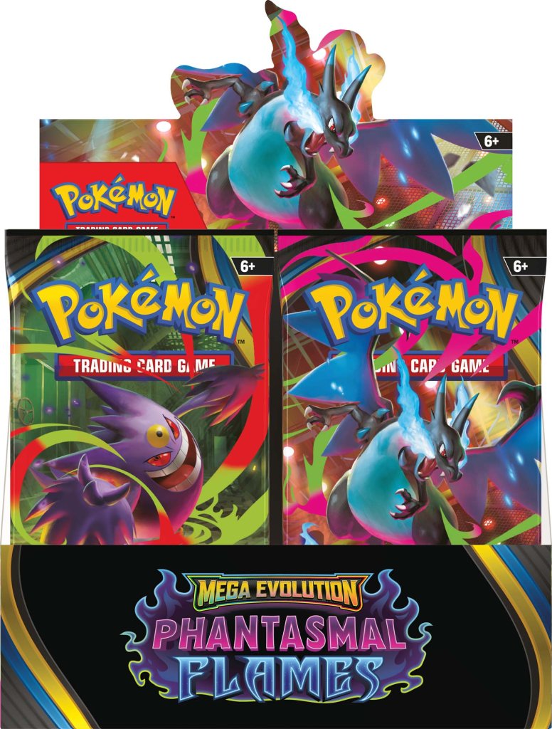 Pokemon TCG: Mega Evolution - Phantasmal Flames Booster Box