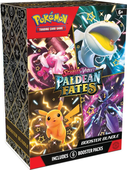 POKÉMON TCG Scarlet & Violet 4.5 Paldean Fates Booster Bundle Set