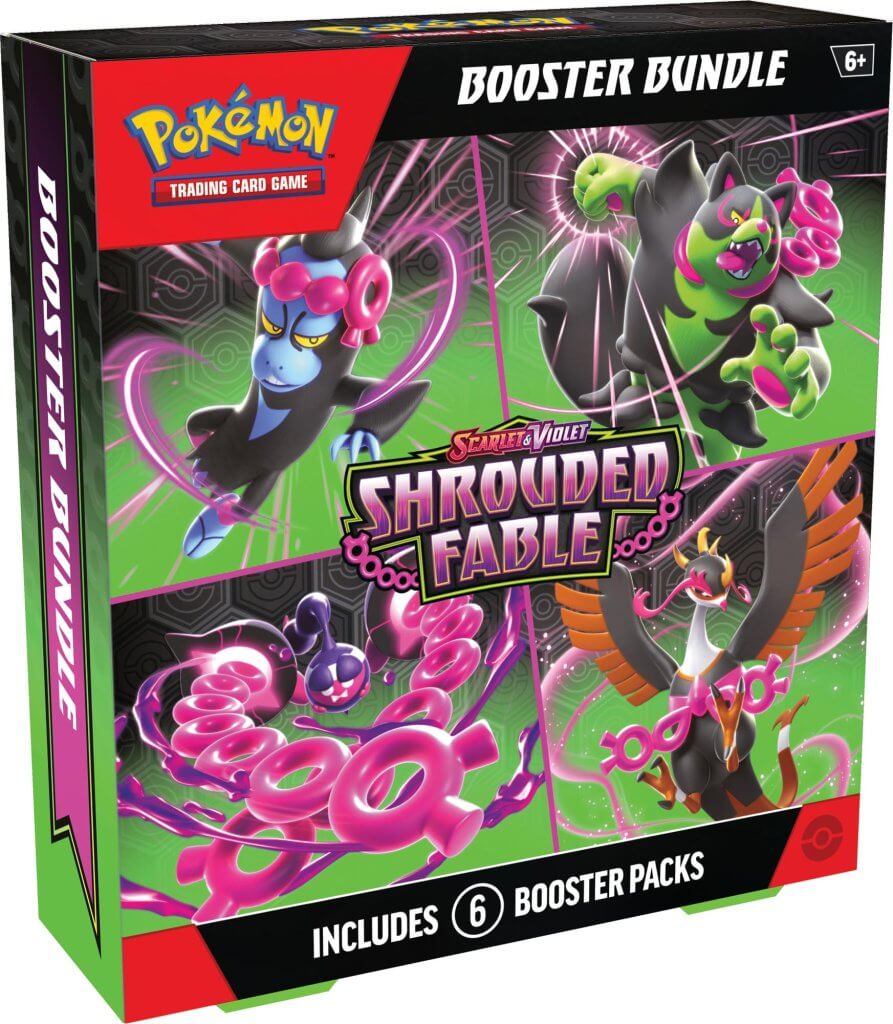 POKÉMON TCG Scarlet & Violet 6.5 Shrouded Fable Booster Bundle - Brand New Sealed