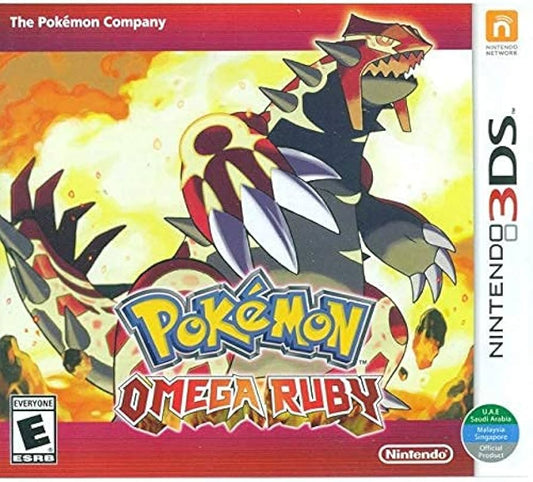 Pokemon Omega Ruby - Nintendo 3DS - Complete with Manual