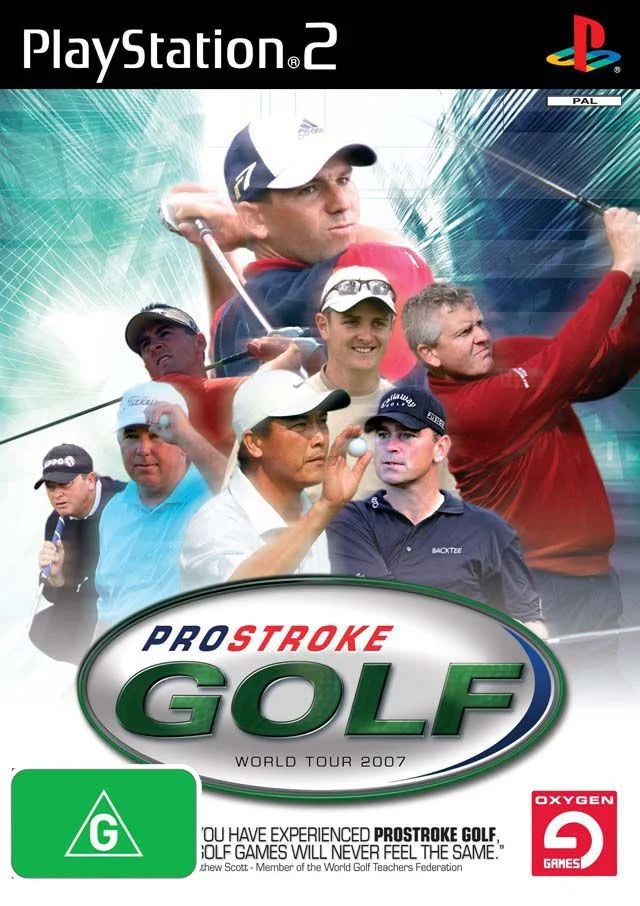 ProStroke Golf - PS2 - Brand New