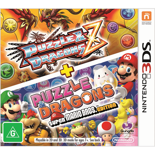 Puzzle & Dragons Z + Puzzle & Dragons Super Mario Bros. Edition - Nintendo 3DS