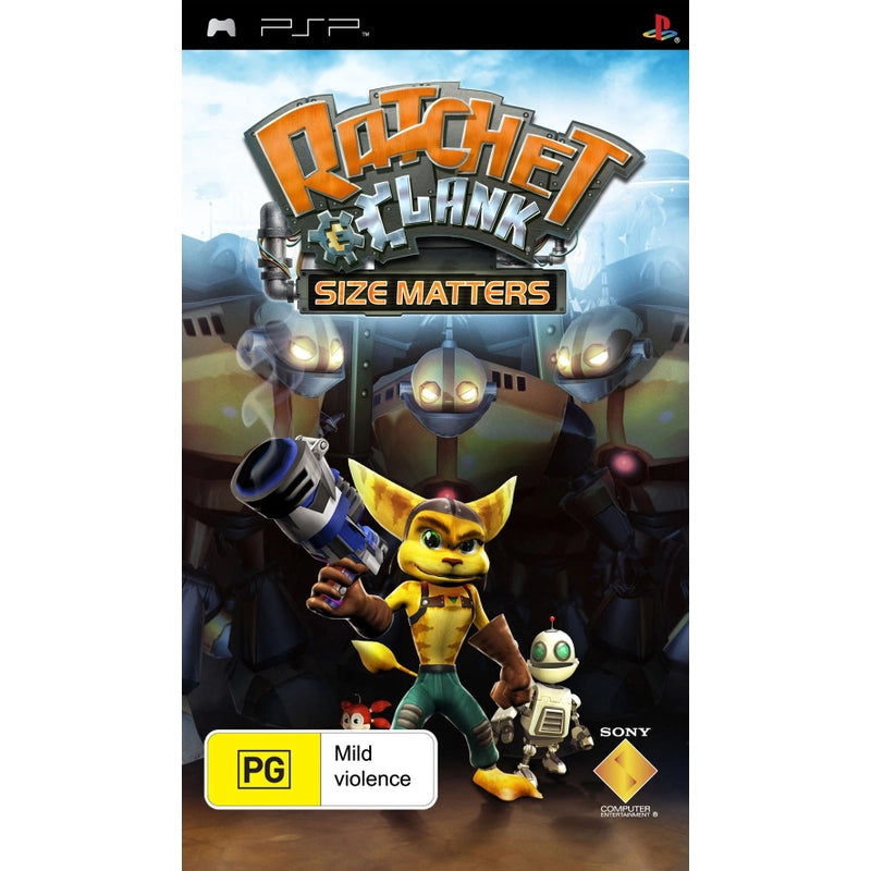 Ratchet & Clank: Size Matters - PSP - Complete with Manual