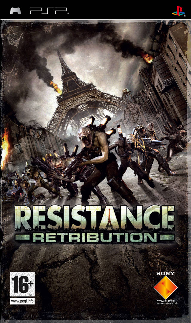 Resistance: Retribution - PSP - Complete with Manual