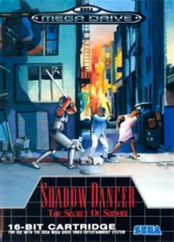 Shadow Dancer: The Secret of Shinobi - Sega Mega Drive - Complete with Manual