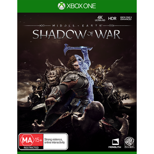 Shadow of War: Middle Earth - Xbox One - Complete with Manual