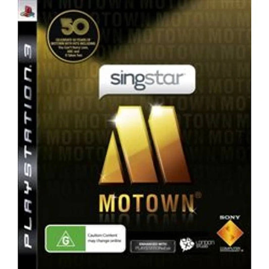 SingStar - Motown - PS3 - Complete with Manual