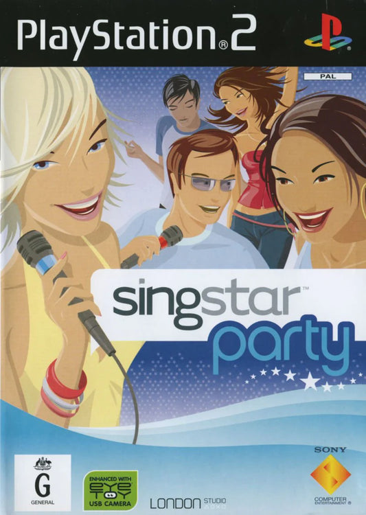 SingStar Party - PS2 - Complete with Manual
