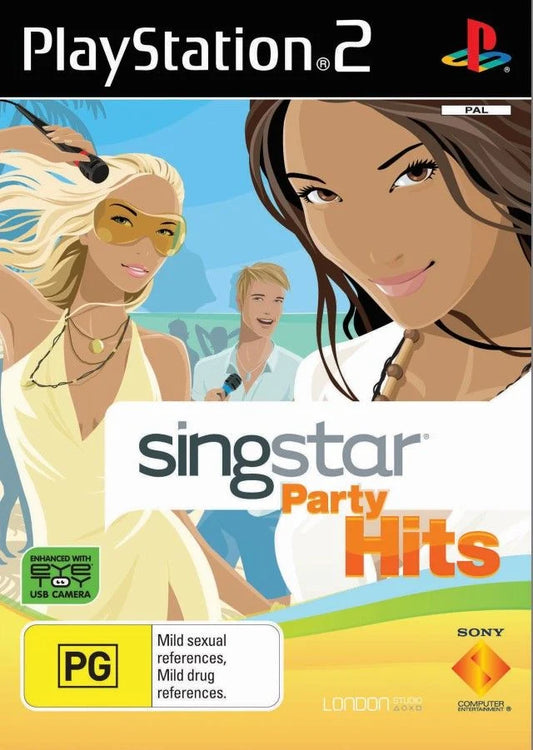 SingStar Party Hits - PS2 - Complete with Manual