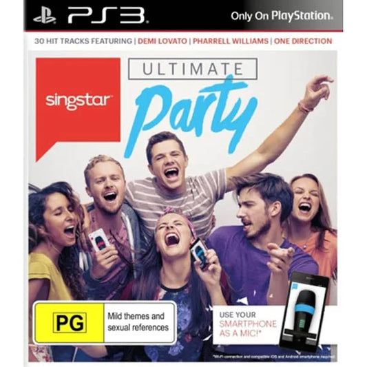 Singstar - Ultimate Party - PS3 - Complete with Manual