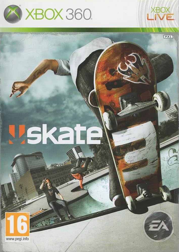 Skate3 - Xbox 360 - Complete with Manual