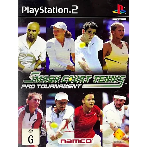 Smash Court Tennis Pro Tournament - PS2 - Complete With Manual