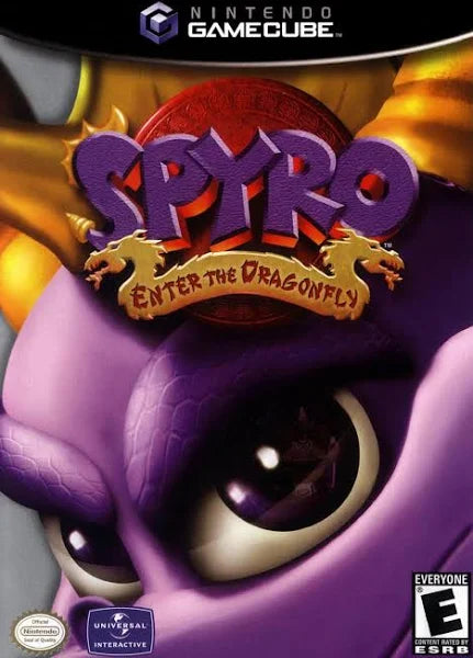 Spyro: Enter the Dragonfly - Nintendo Game Cube - Complete with Manual