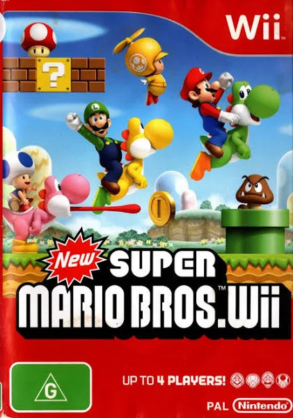 Super Mario Bros. Wii - Complete with Manual