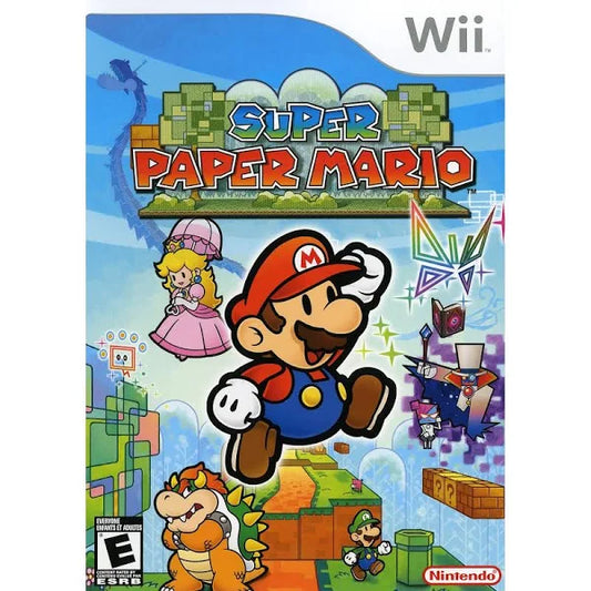 Super Paper Mario - Wii - Complete with Manual