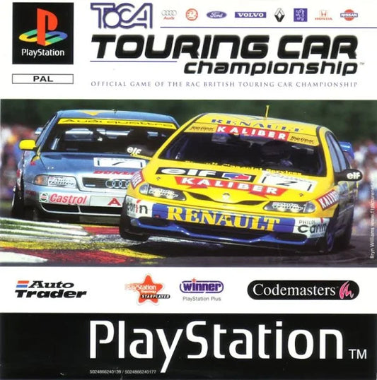 TOCA Touring Car Championship - PS1 - Complete with Manual