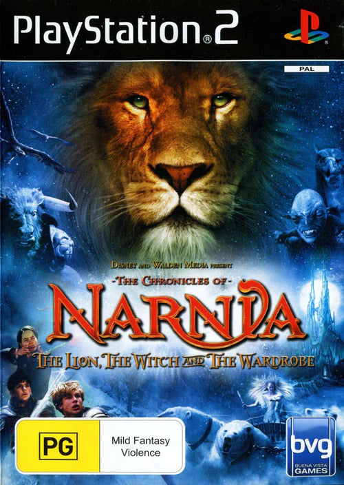 The Chronicles of Narnia, The Lion, The Witch and the Wardrobe - PS2 - Complete With Manual