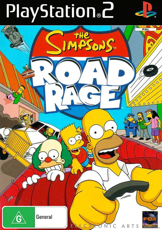 The Simpsons Road Rage - PS2 - Complete with Manual