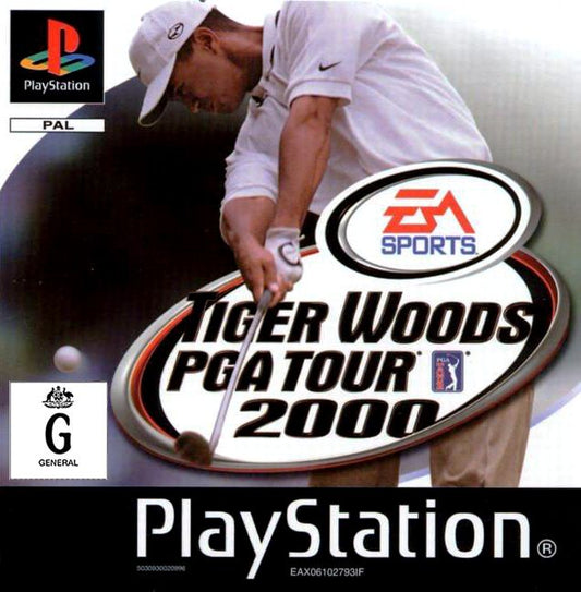 Tiger Woods USA Tour 2000 - Classics - PS1 - Complete with Manual
