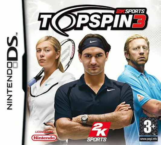Top Spin 3 - Nintendo DS - Complete with Manual