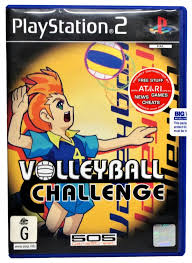 Volleyball Challenge - PS2 - Complete with Manual